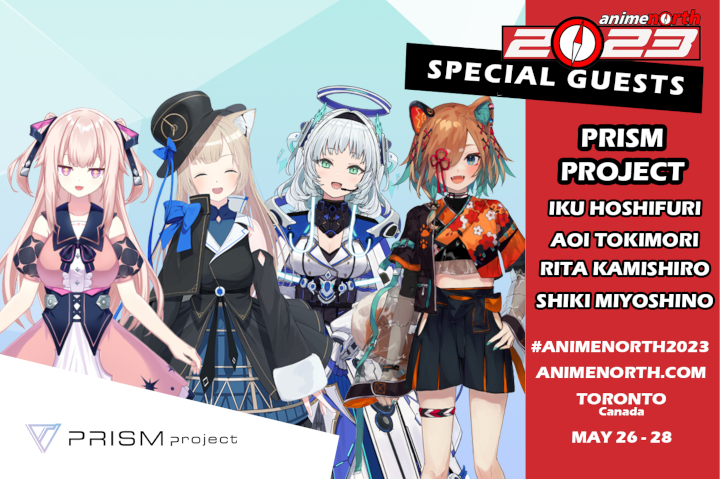 Anime North 2023 to Host PRISM Project Indie VTubers