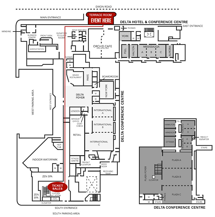 Cafe Delish Map