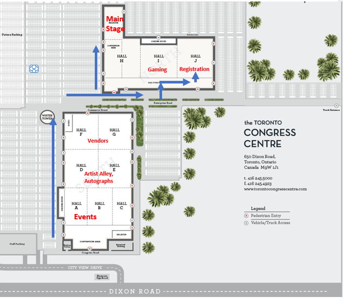 TCC Pedestrian Flow
